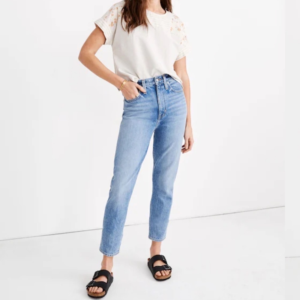 Madewell Light Blue Straight Leg Jeans